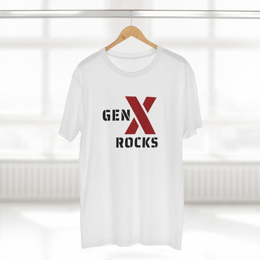 Gen X Rocks Graphic Tee - Nostalgic Gen X T-Shirt, Vintage Style Tee, Gift for Generation X, Casual Wear, Retro Shirt 