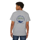 "The Westwood" Northern Beaches custom design different logo front and back Heavy Cotton Pocket Tee Printify