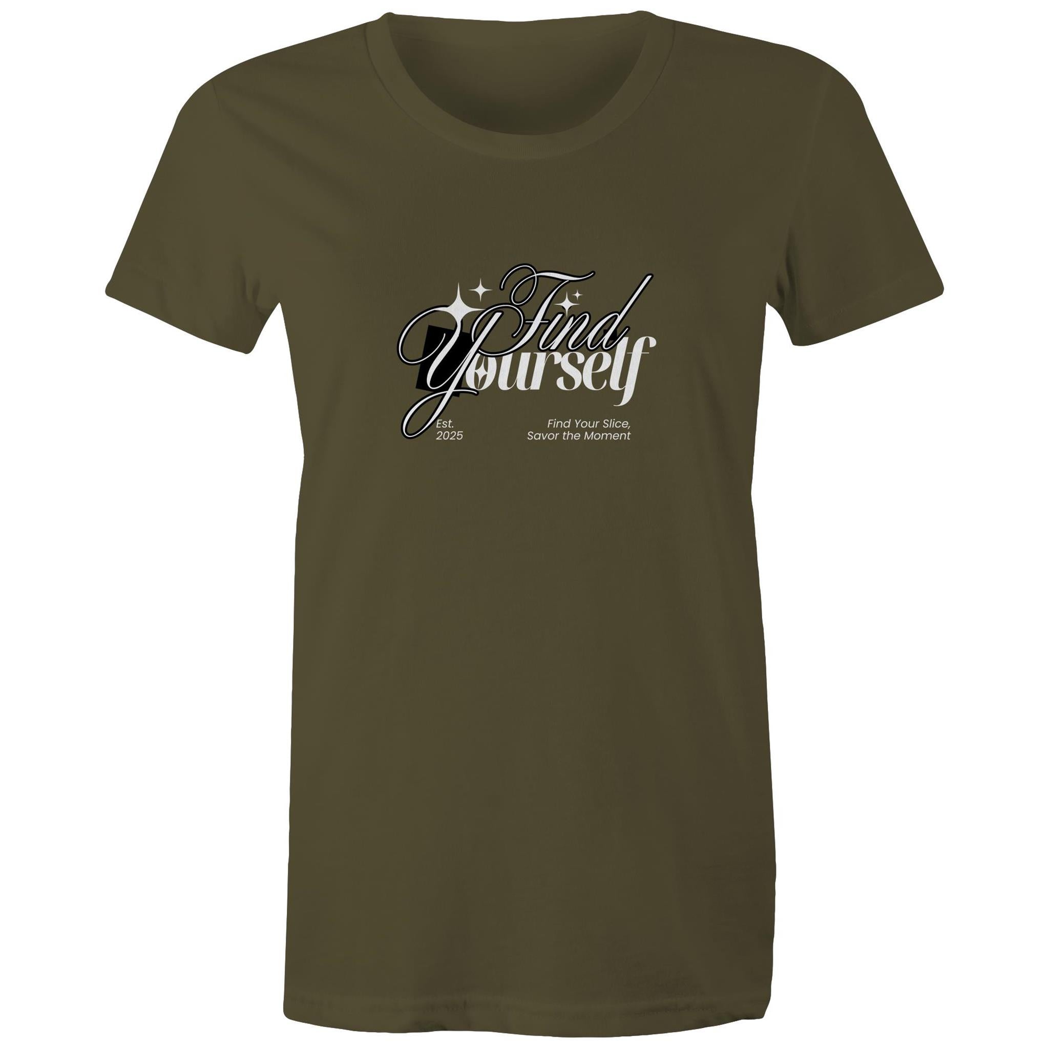 Women's Maple Tee Find Yourself 