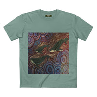 Whales at Long Reef Northern Beaches Sydney Australia Printed T-Shirt Printify