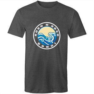 Born n Bred Bondi custom logo printed on AS Colour Staple - Mens T-Shirt 