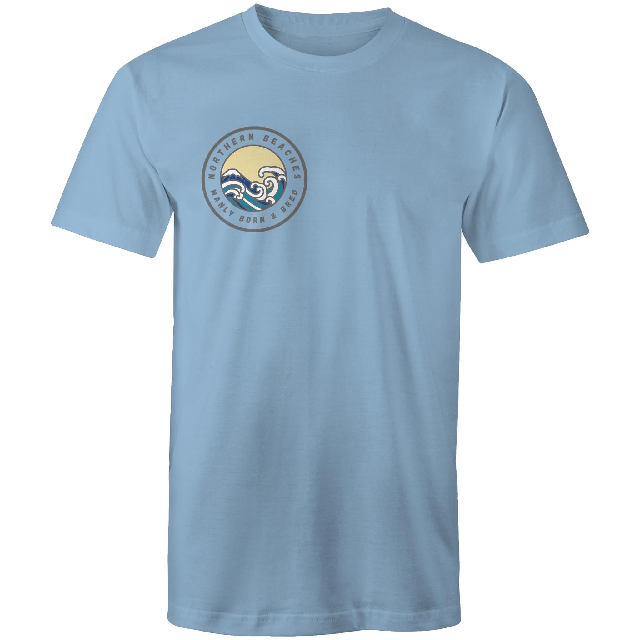 Manly Born n Bred Northern Beaches Sydney Australia Printed Logo T-Shirt Ogo Merch