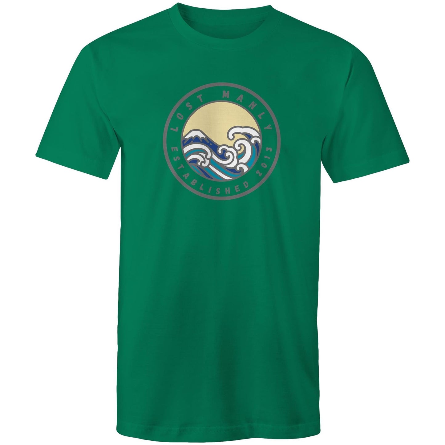 Lost Manly Northern Beaches Sydney Australia Printed Logo T-Shirt Ogo Merch