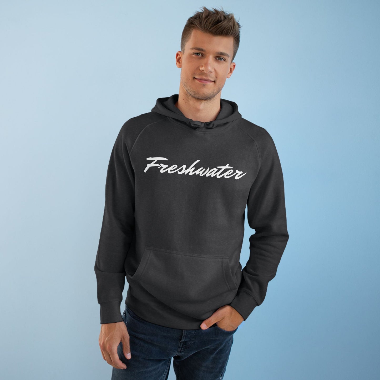 Freshwater Custom Logo Unisex Hoodie 