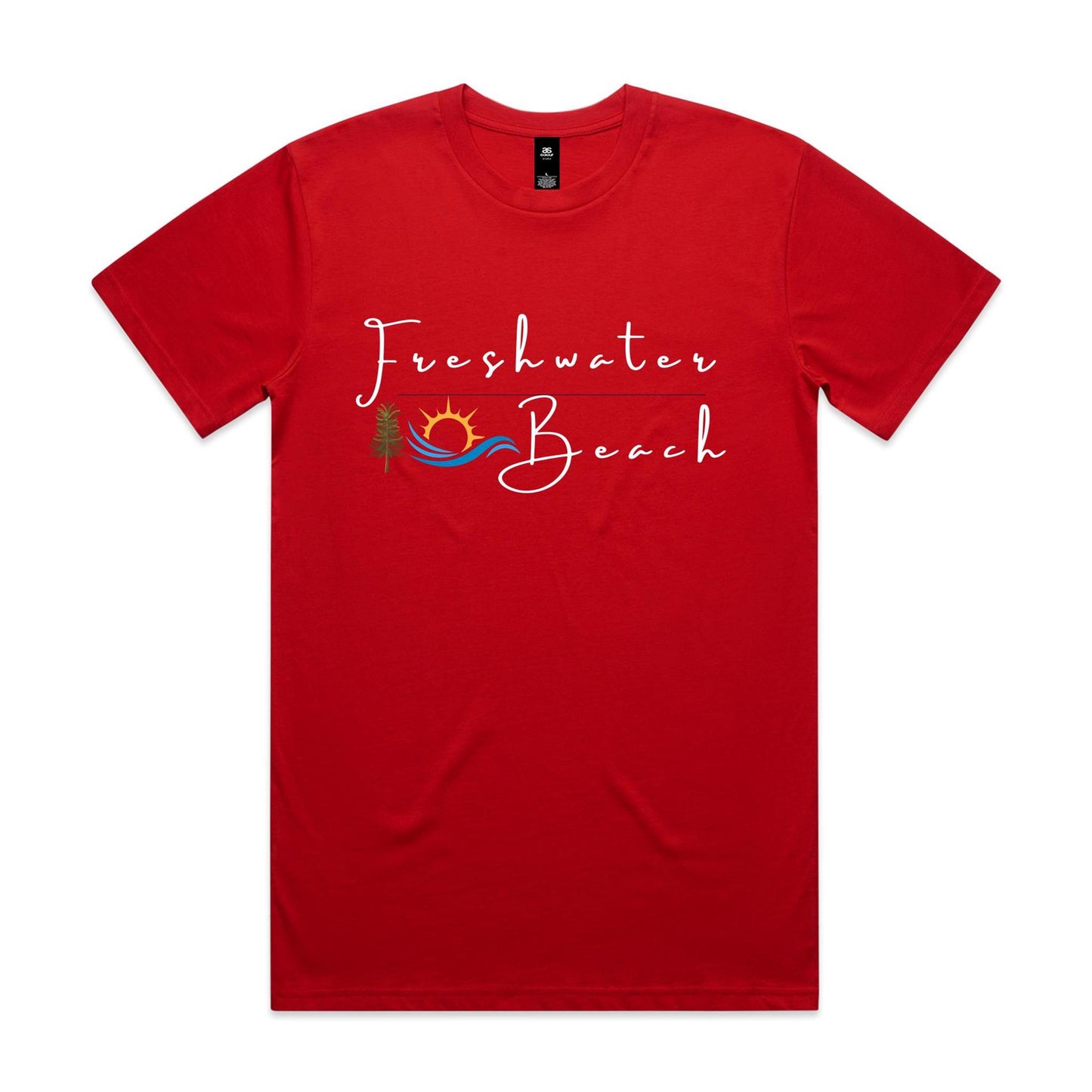 Freshwater Beach Logo Collection Comfy Cotton Tee - Lost Manly Shop