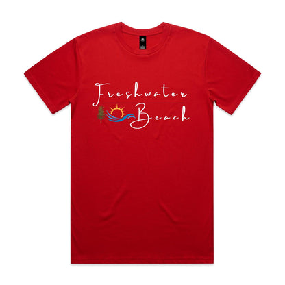 Freshwater Beach Logo Collection Comfy Cotton Tee - Lost Manly Shop