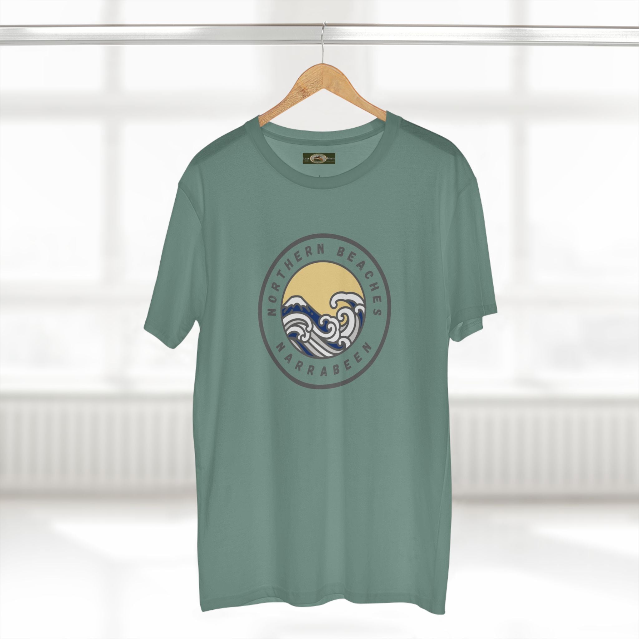 Narrabeen Northern Beaches Sydney Australia Printed Logo T-Shirt Printify