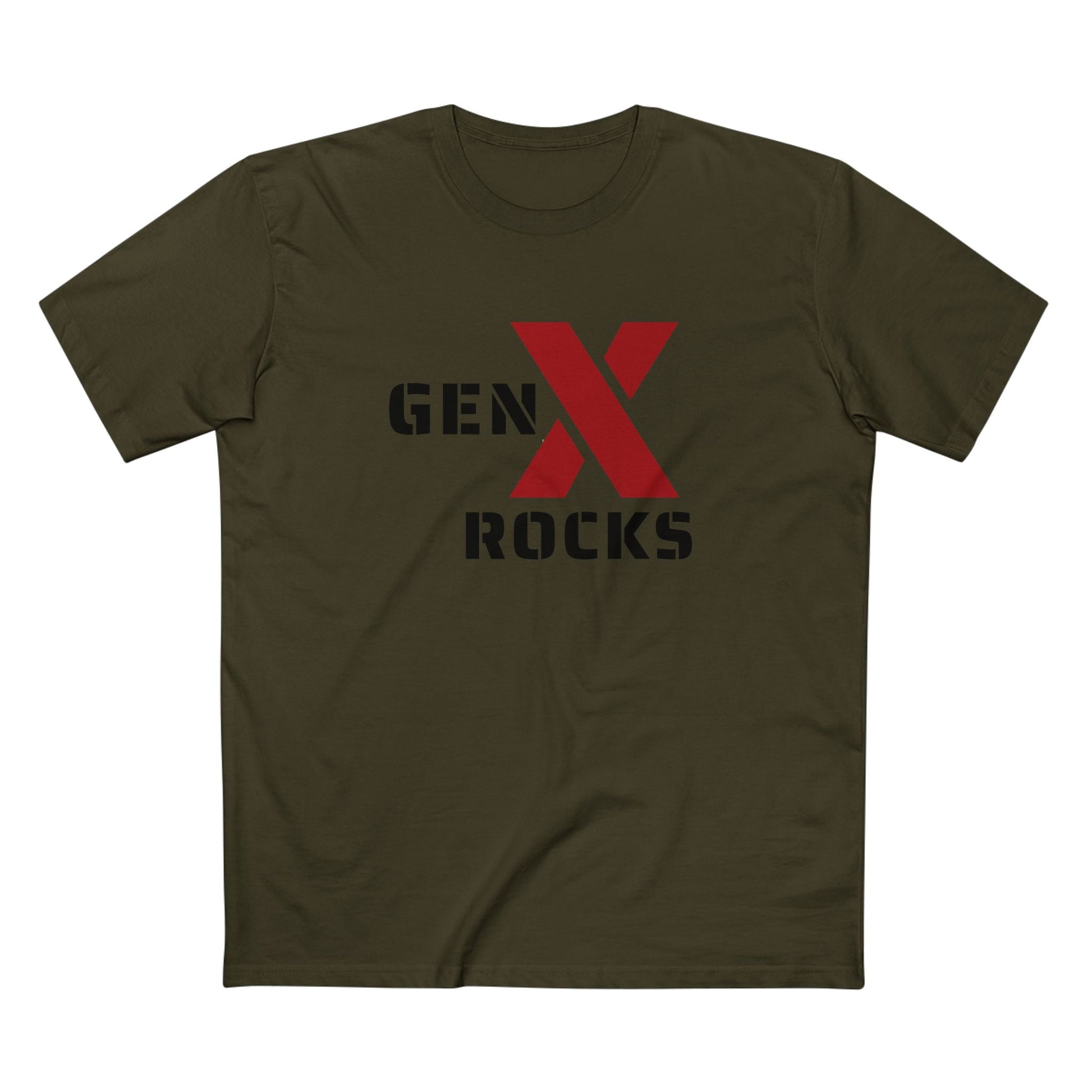 Gen X Rocks Graphic Tee - Nostalgic Gen X T-Shirt, Vintage Style Tee, Gift for Generation X, Casual Wear, Retro Shirt 