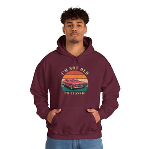 Vintage Classic Humour Logo Hoodie 