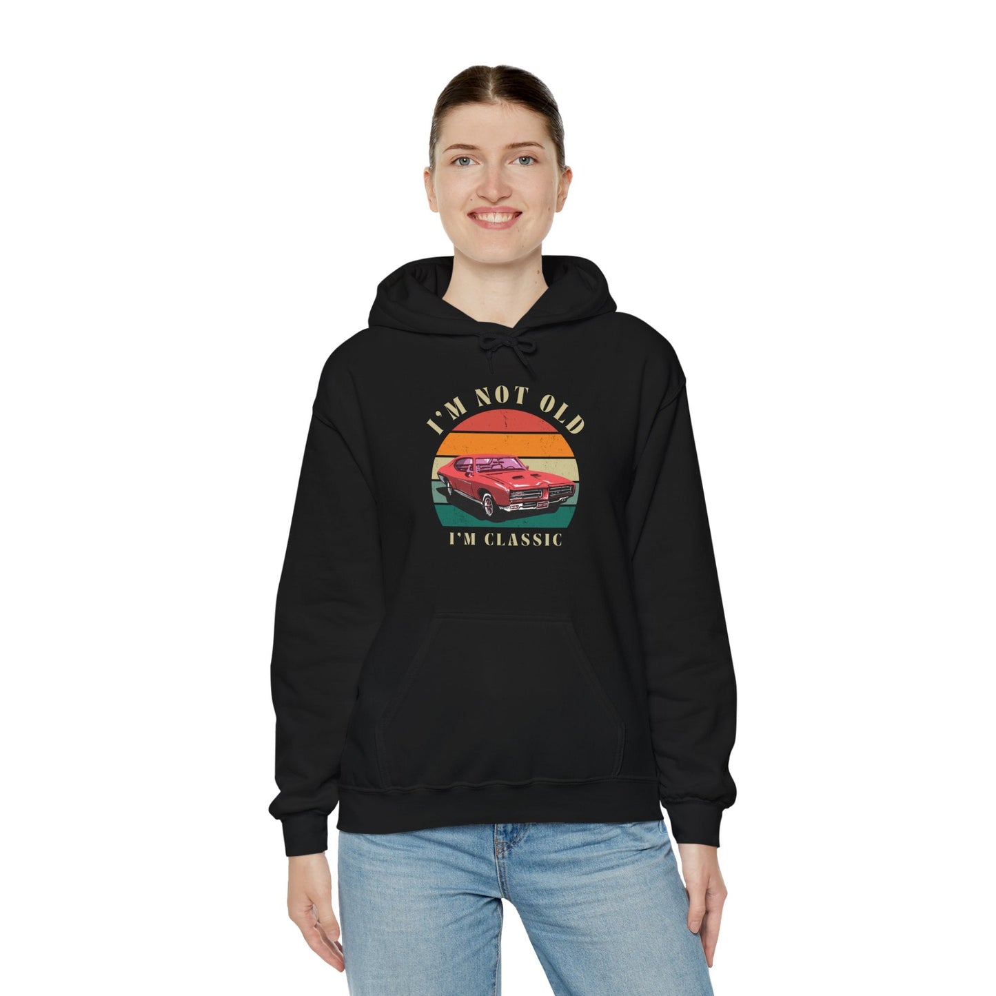 Vintage Classic Humour Logo Hoodie 