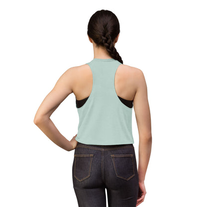 Lost Manly custom logo edition Northern Beaches Wave Crop Top – Women's Coastal Surf Graphic Tank - US Orders - Lost Manly Shop