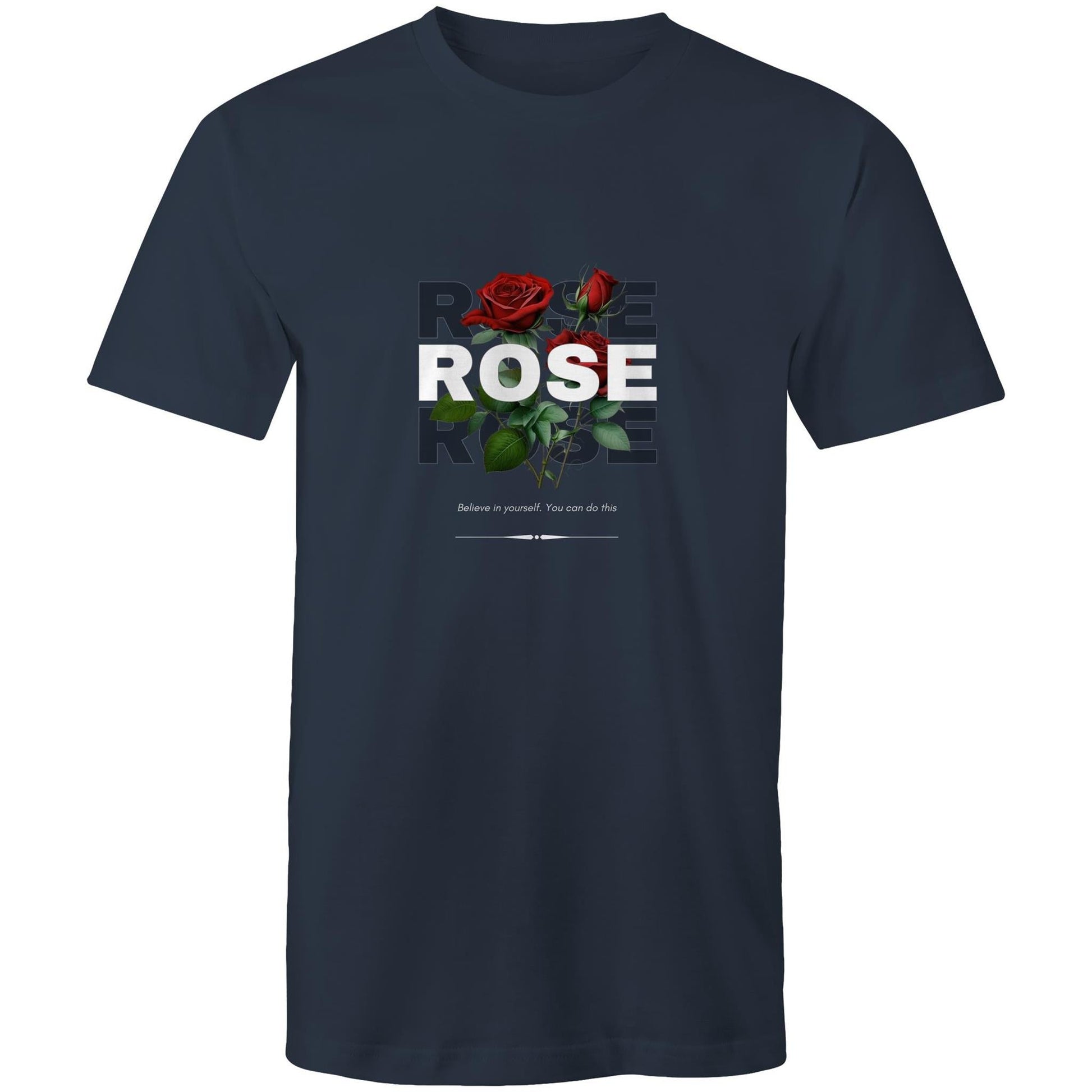 Mens T-Shirt Rose custom logo 