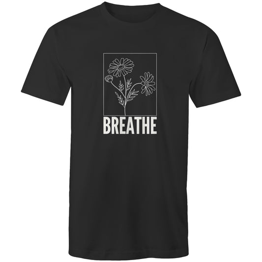 Mens T-Shirt Breathe custom logo 