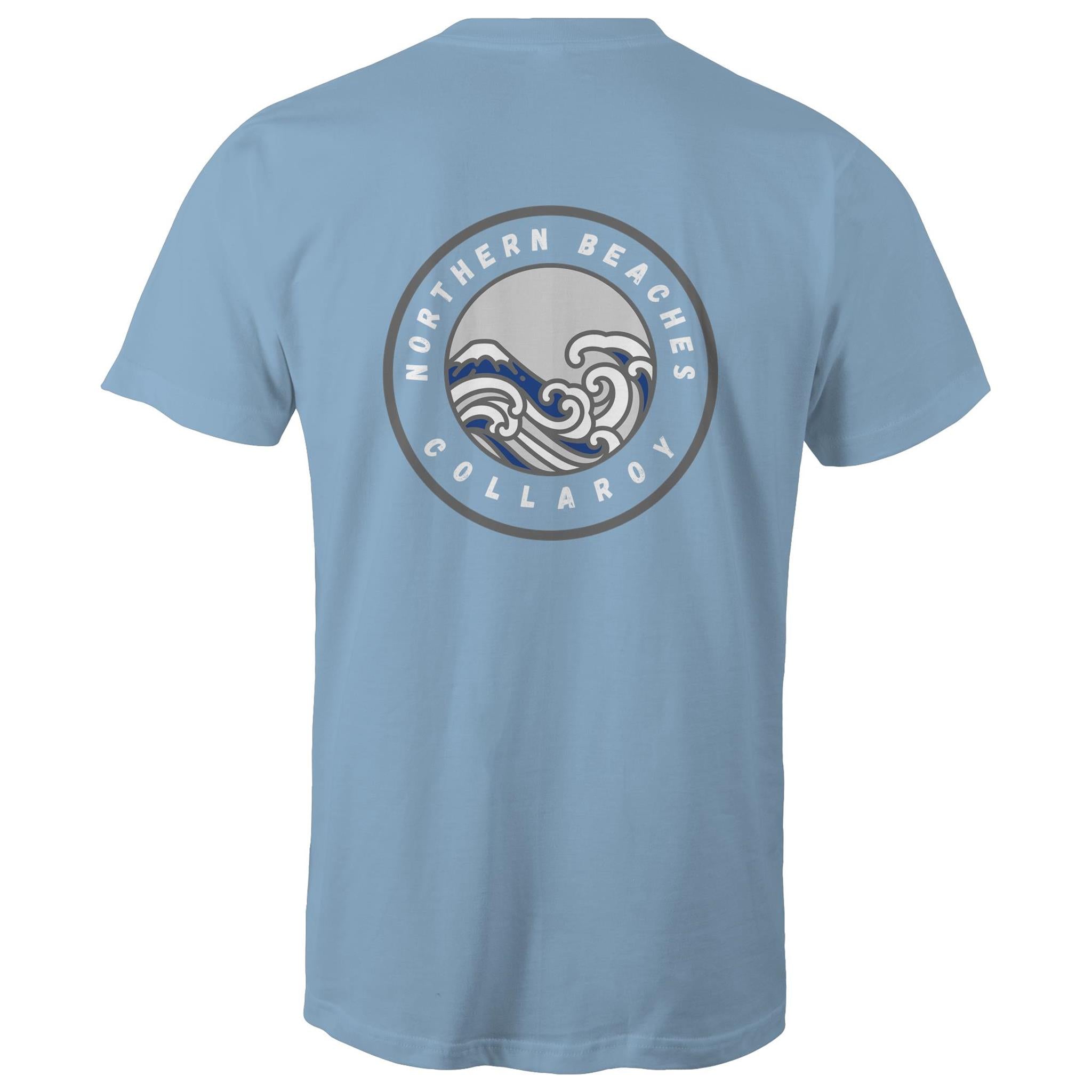 AS Colour Staple - Mens T-Shirt Northern Beaches Collaroy custom logo front and back Ogo Merch