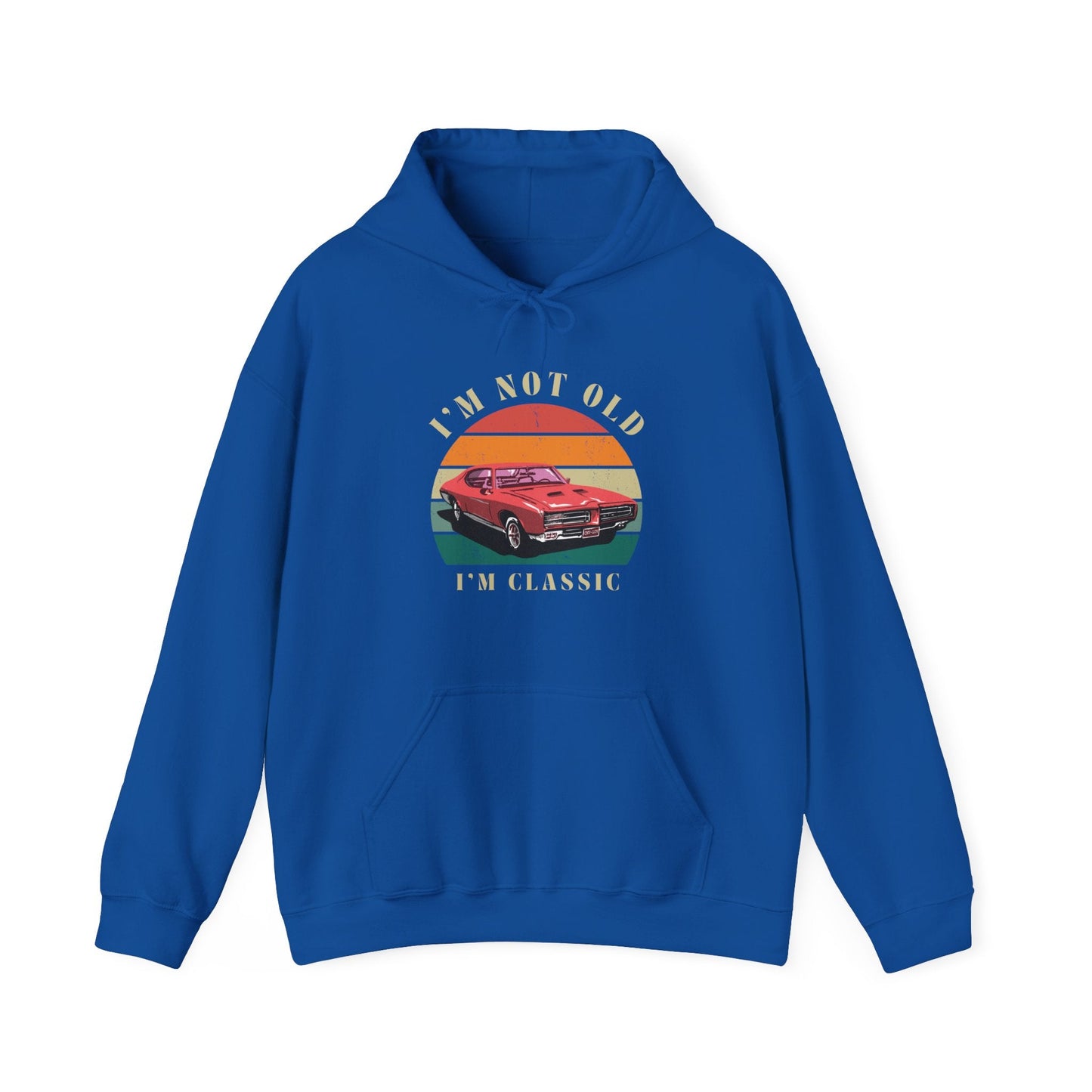 Vintage Classic Humour Logo Hoodie 
