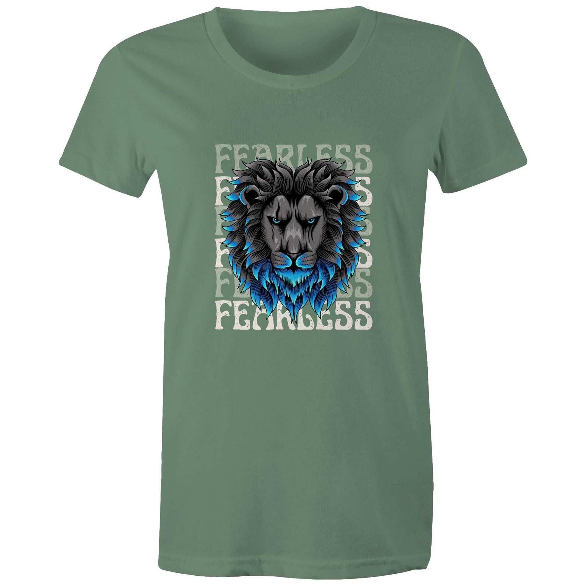 Women's Maple Tee Fearless Print 