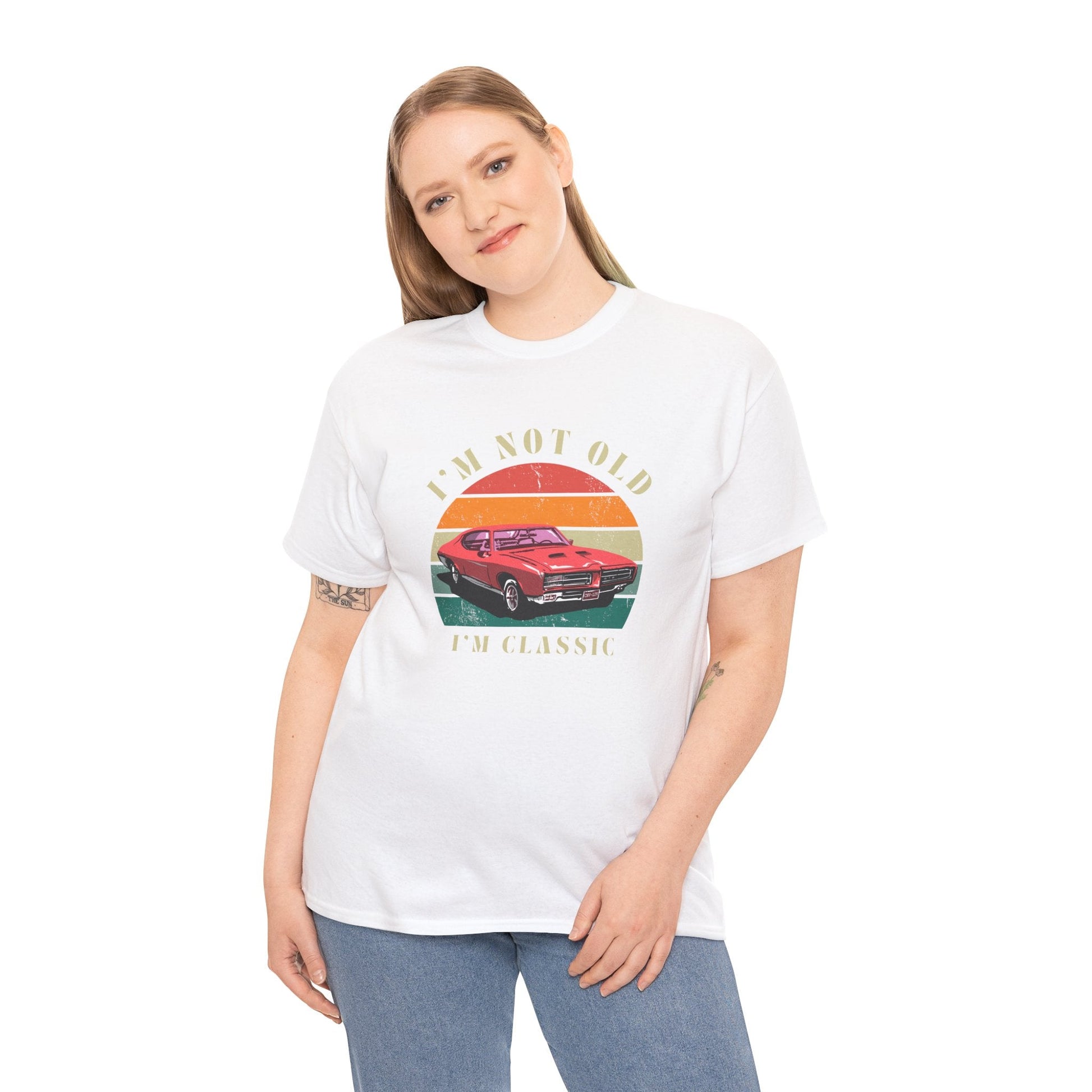 Vintage Car Lover Tee - I'm Not Old I'm Classic T-Shirt 