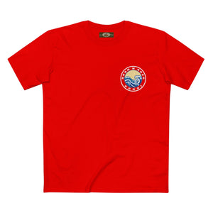 T-Shirt with free Canva custom logo printed front and back Bondi/Collaroy 