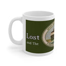 Ceramic Coffee Cups with Lost Manly Logo celebrating our 10 year anniversary Printify