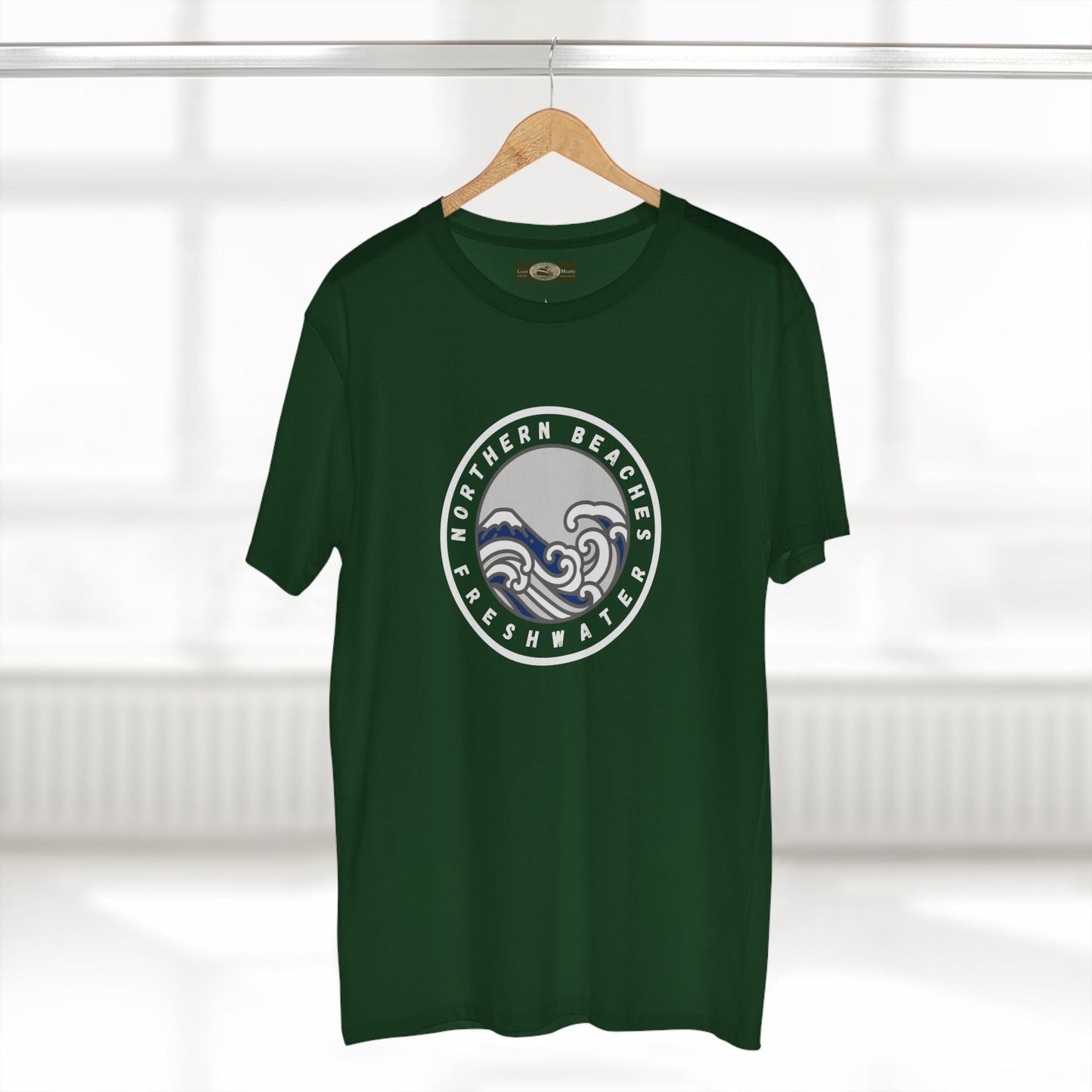 Northern Beaches 'Freshwater' Cotton Tee — Custom Logo Adult T-Shirt 