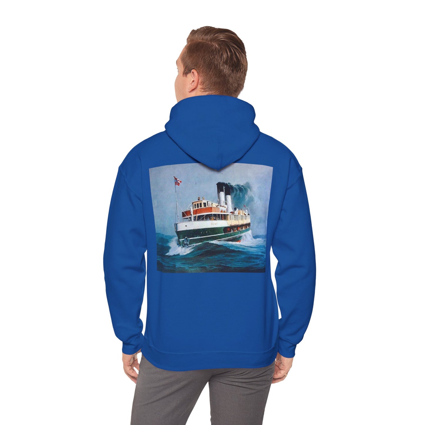 Dee Why Ferry by Phil Belbin Vintage Hoodie