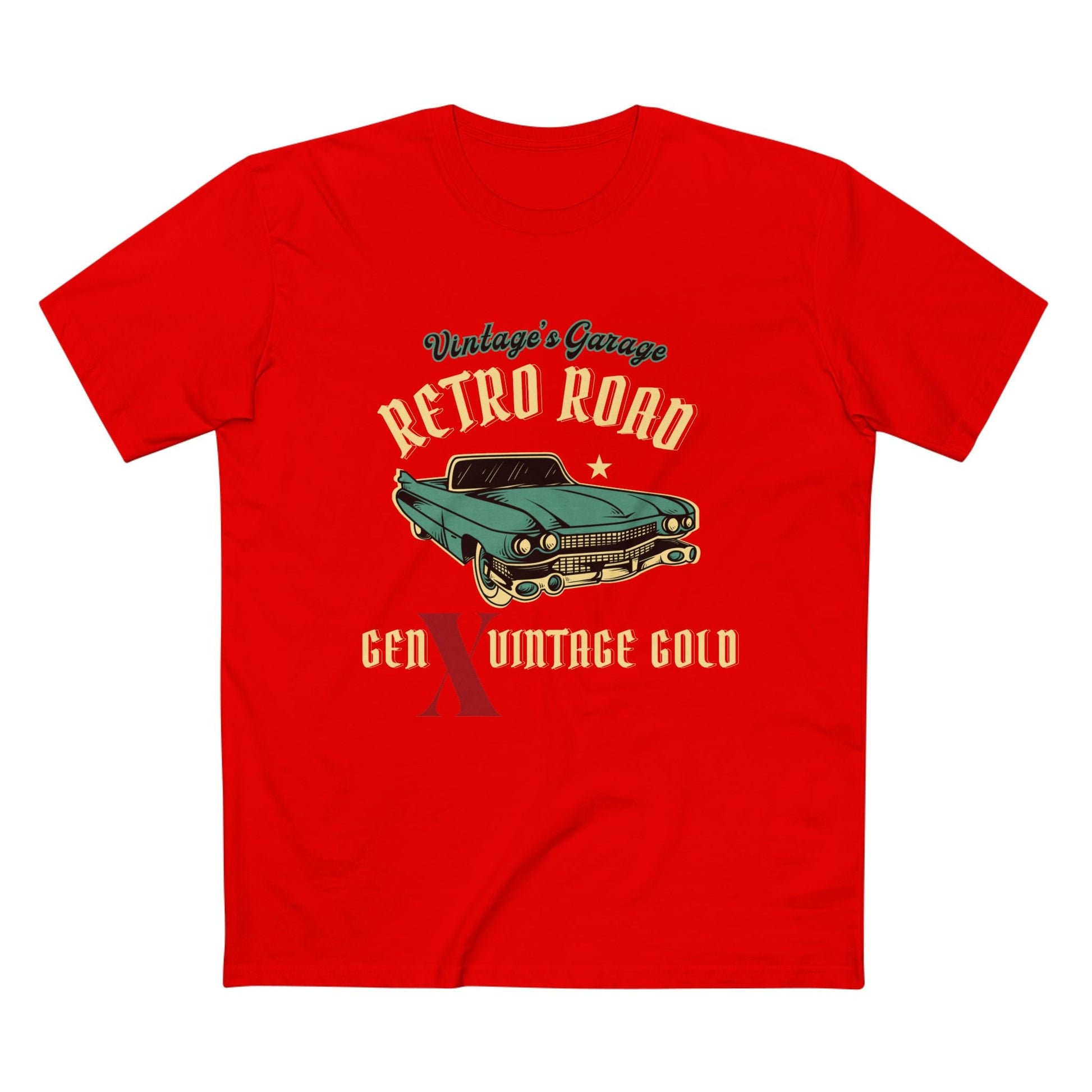 Gen X Vintage Gold Graphic Tee - Nostalgic Gen X T-Shirt, Vintage Style Tee, Gift for Generation X, Casual Wear, Retro Shirt 