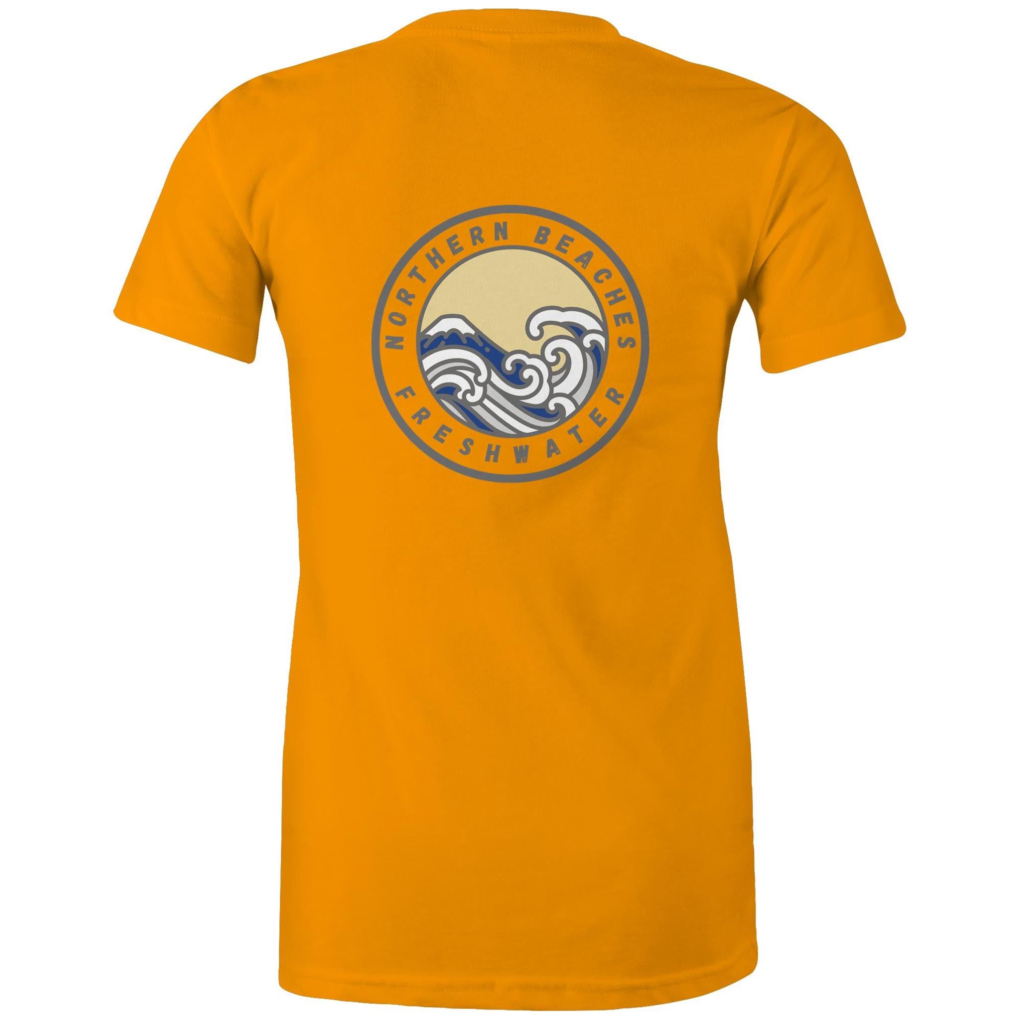 AS Colour Cotton Women's Maple Tee Freshwater logo - Lost Manly Shop