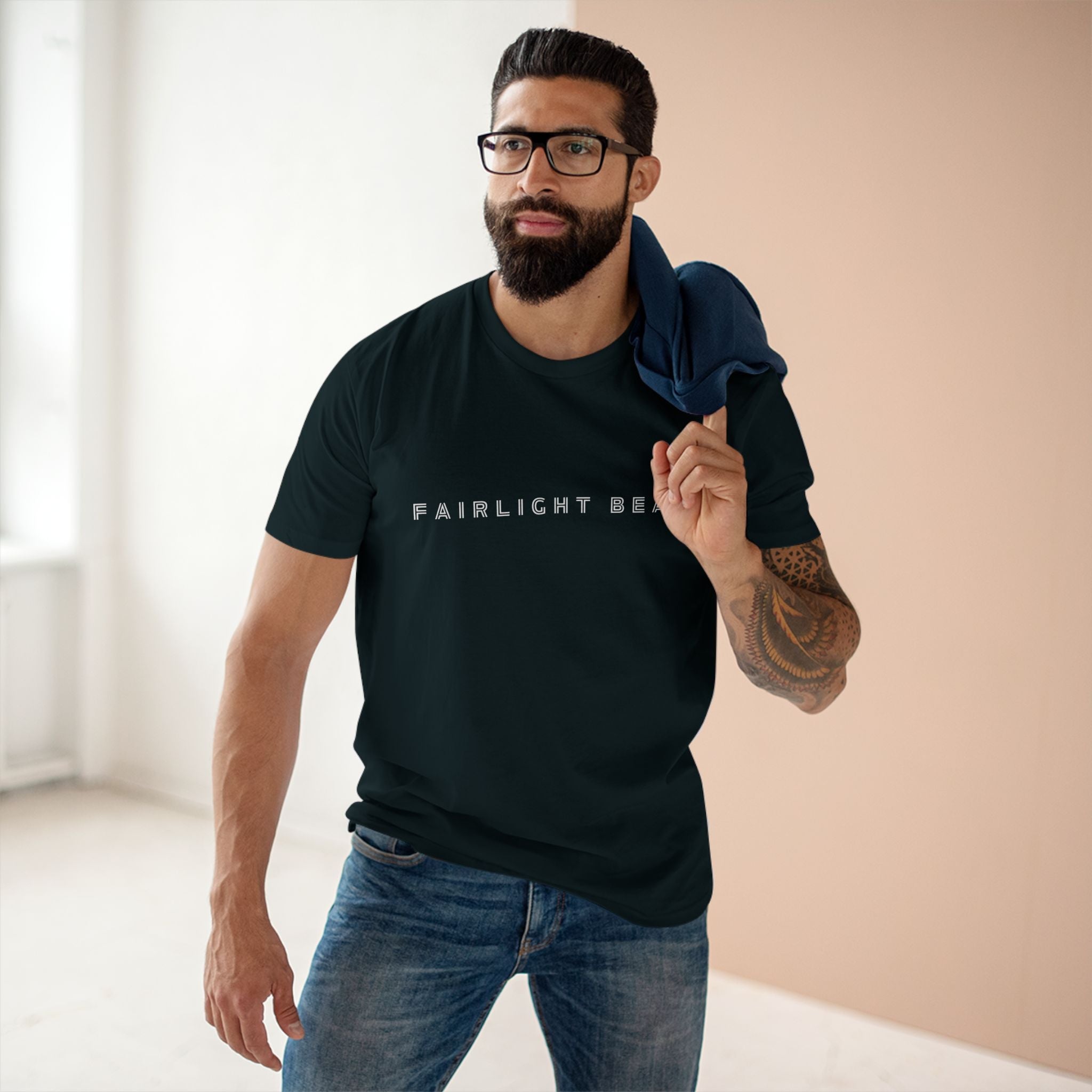 Fairlight Beach Northern Beaches Sydney Australia Printed Logo T-Shirt Printify