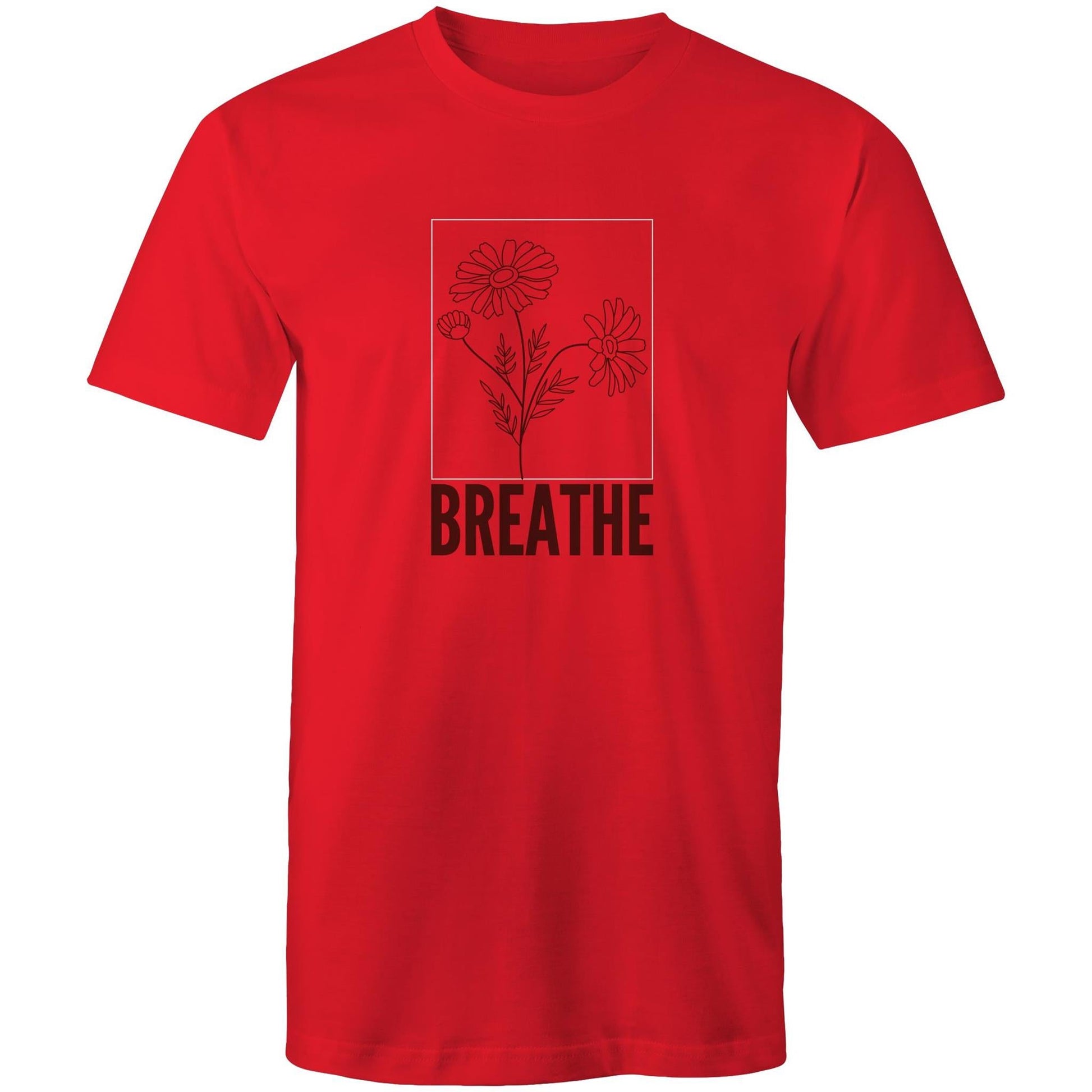 Mens T-Shirt Breathe custom logo 