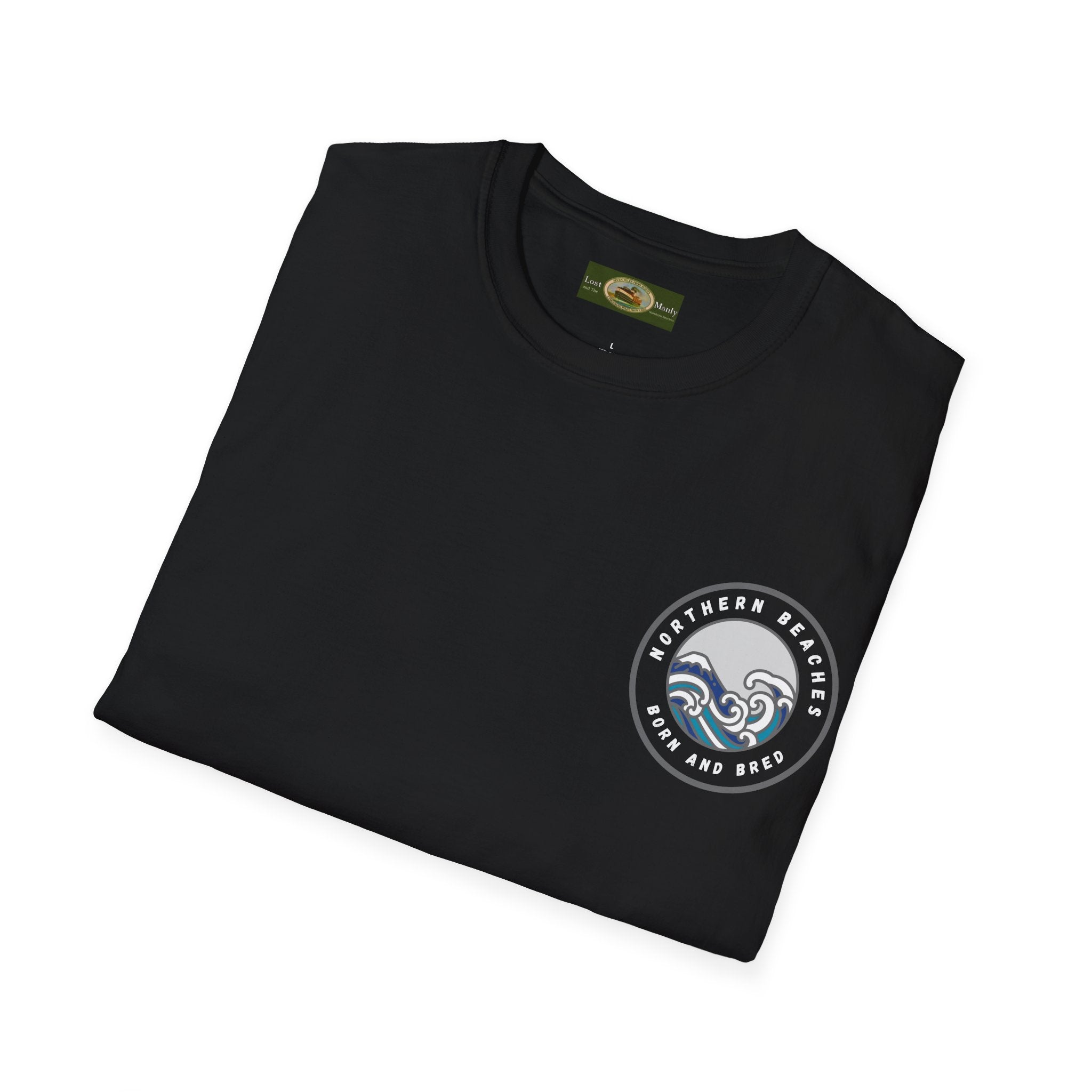 Northern Beaches Born and Bred Unisex T-Shirt Printify