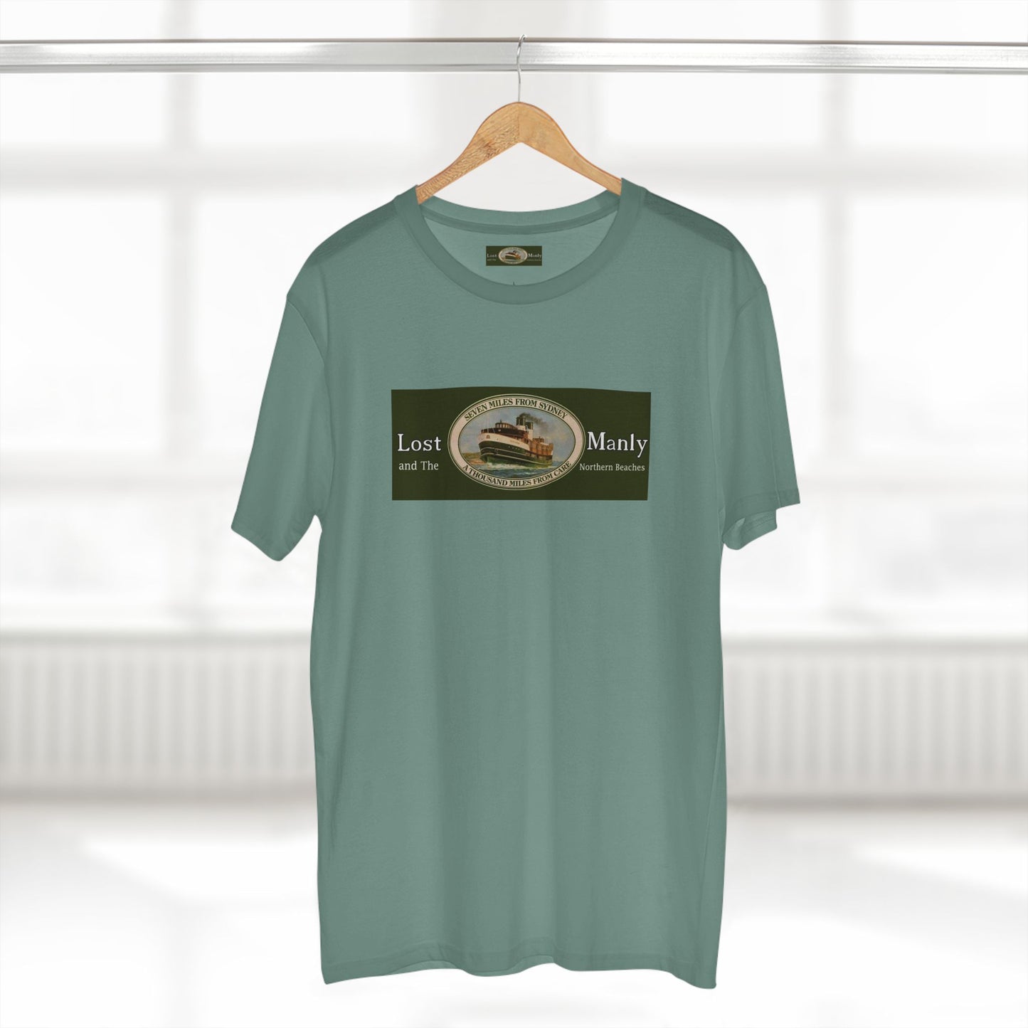 Lost Manly T-Shirt Original Lost Manly Trademark Custom Logo Limited Edition - Lost Manly Shop
