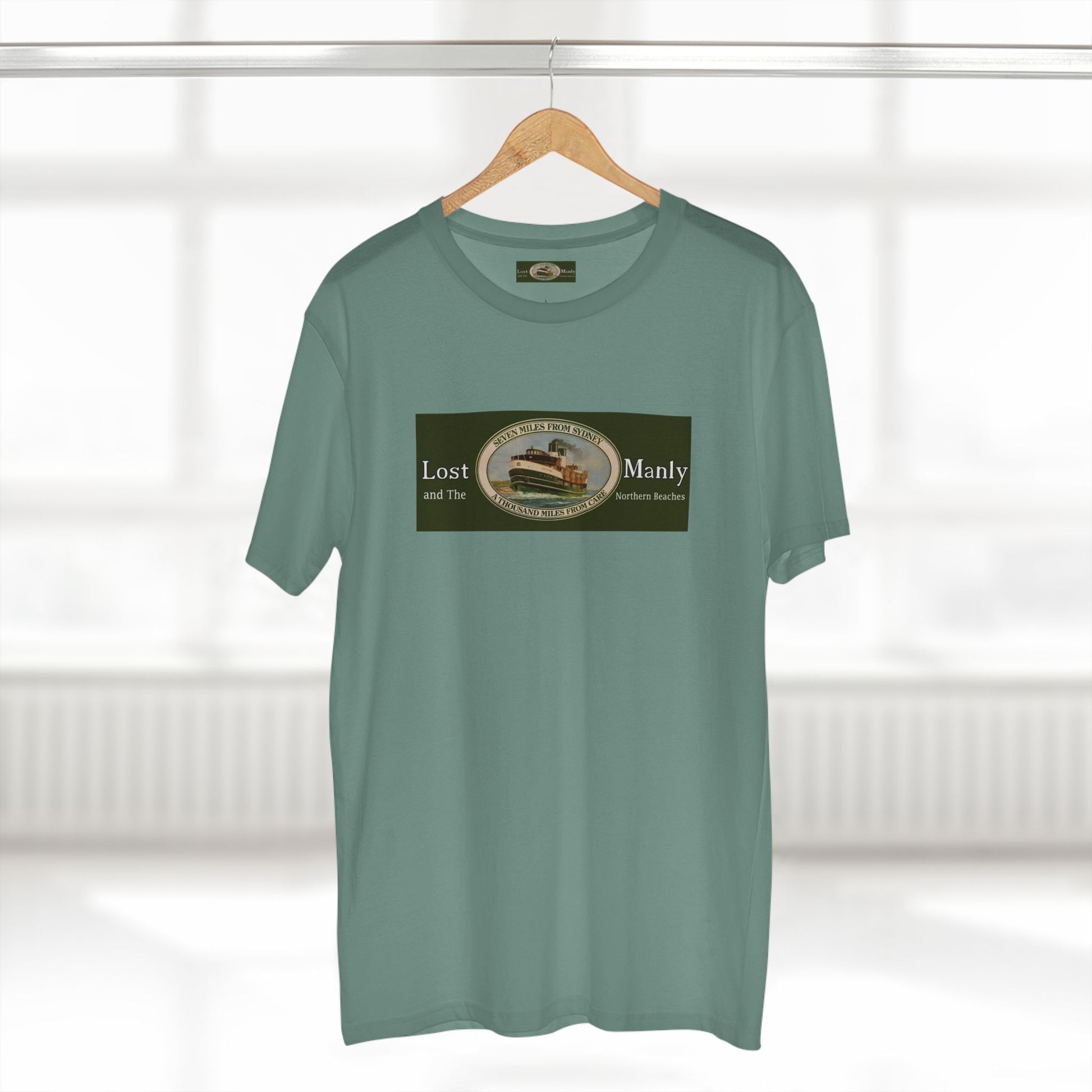 Lost Manly T-Shirt Original Lost Manly Trademark Custom Logo Limited Edition - Lost Manly Shop