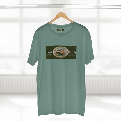 Lost Manly T-Shirt Original Lost Manly Trademark Custom Logo Limited Edition - Lost Manly Shop