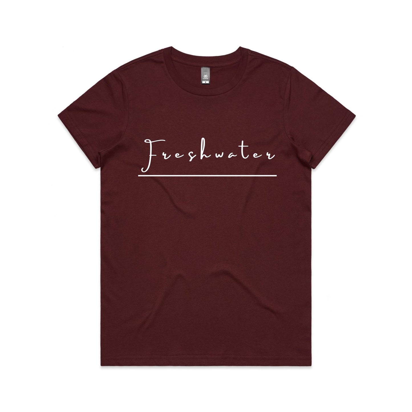 Lost Manly custom logo Freshwater edition AS Colour Women's Maple Tee - Lost Manly Shop