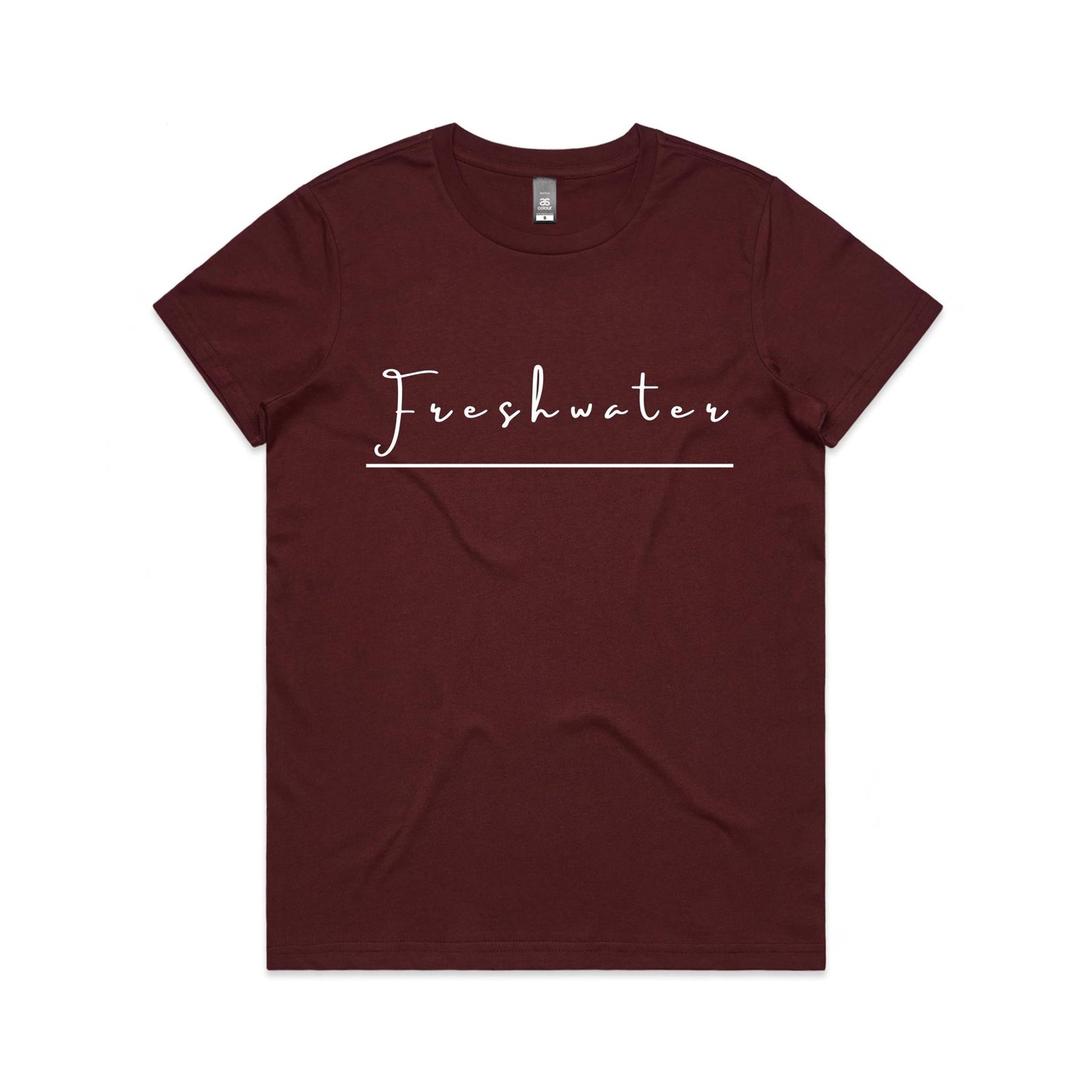 Lost Manly custom logo Freshwater edition AS Colour Women's Maple Tee - Lost Manly Shop