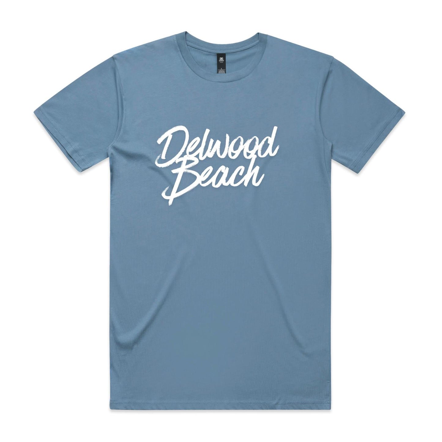 Lost Manly T-Shirt — AS Colour Staple Tee (Custom Logo Edition) 