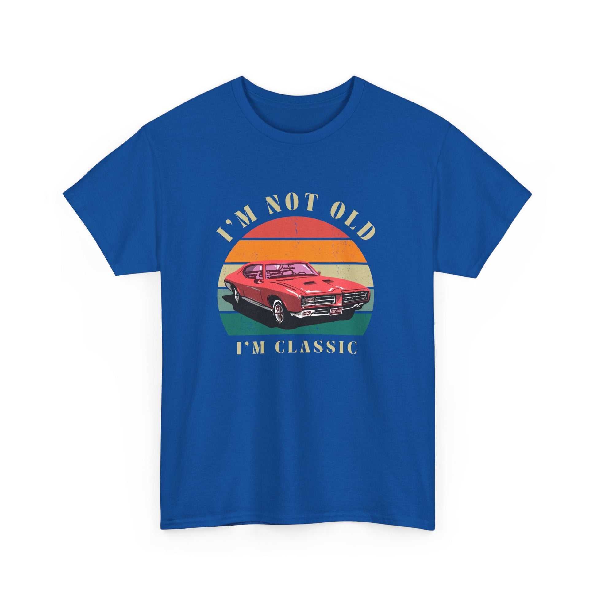 Vintage Car Lover Tee - I'm Not Old I'm Classic T-Shirt 