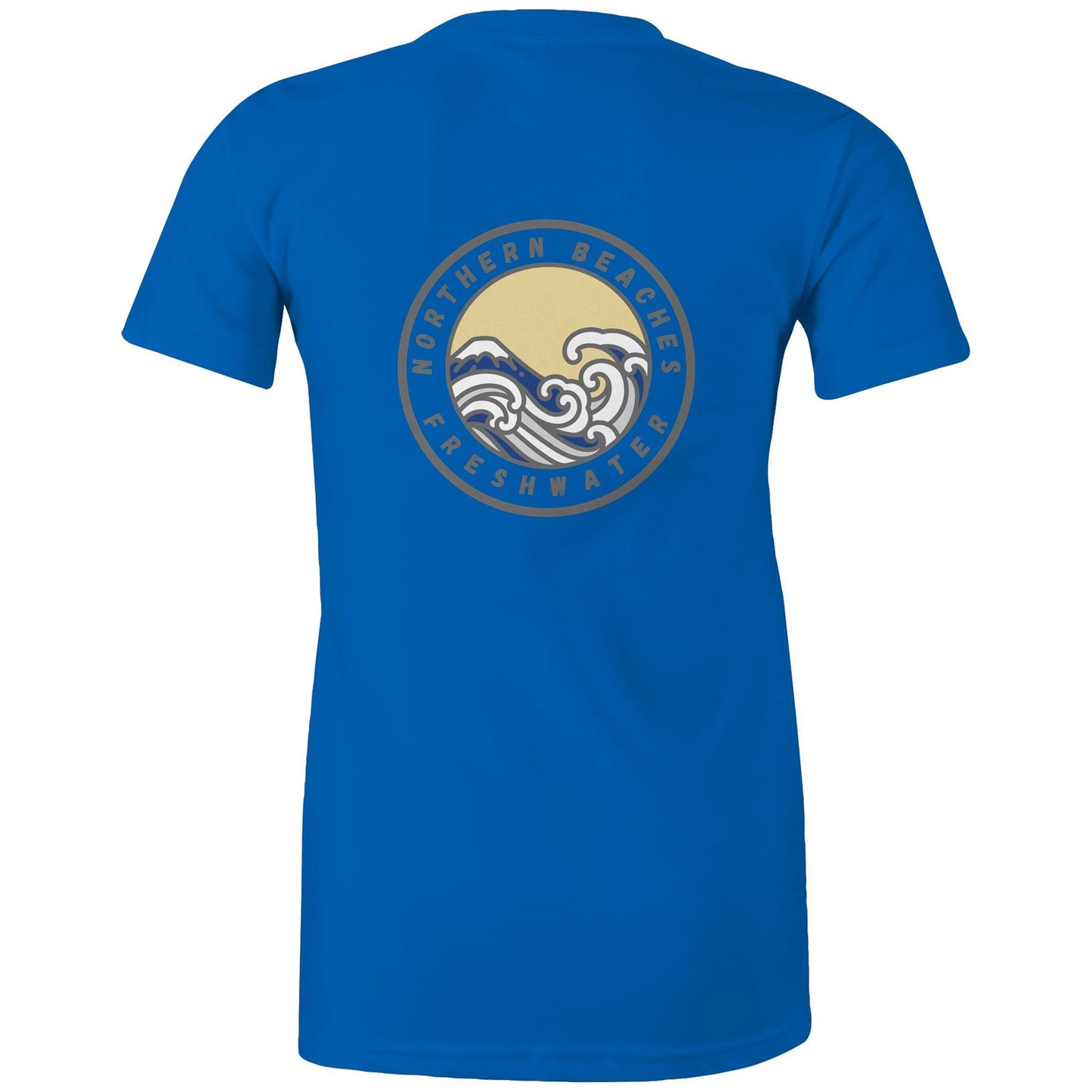 AS Colour Cotton Women's Maple Tee Freshwater logo - Lost Manly Shop