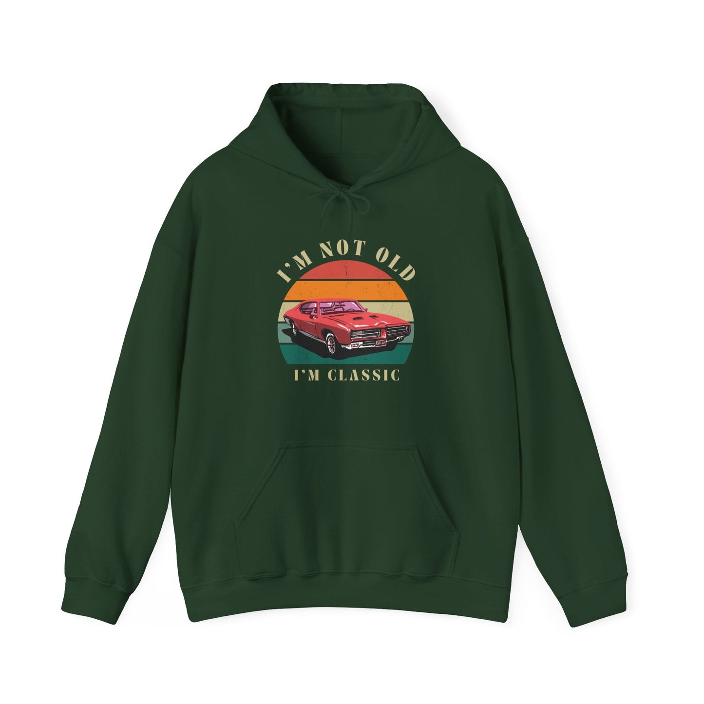 Vintage Classic Humour Logo Hoodie 