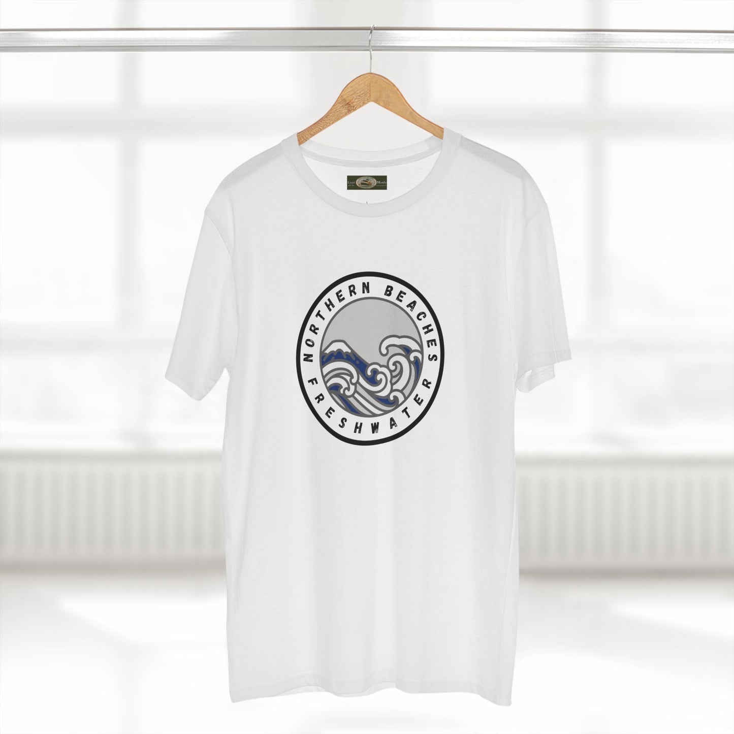 Northern Beaches 'Freshwater' Cotton Tee — Custom Logo Adult T-Shirt 