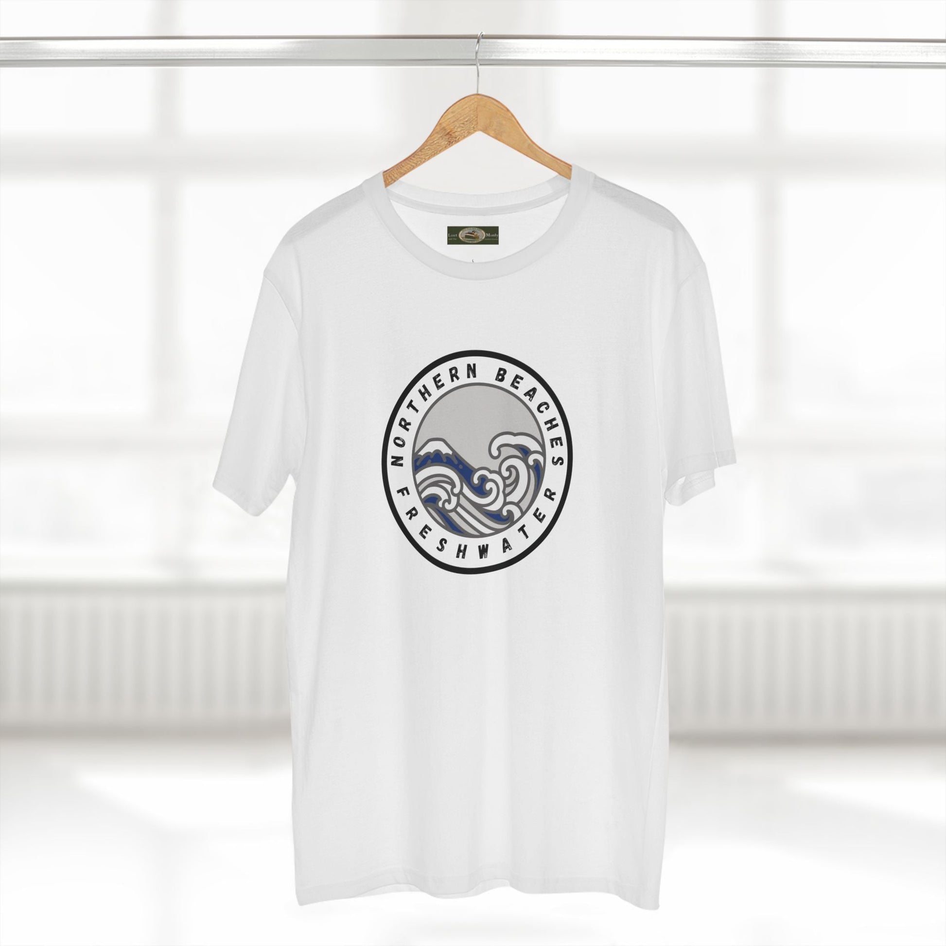 Northern Beaches 'Freshwater' Cotton Tee — Custom Logo Adult T-Shirt 
