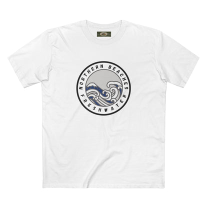 Northern Beaches 'Freshwater' Cotton Tee — Custom Logo Adult T-Shirt 