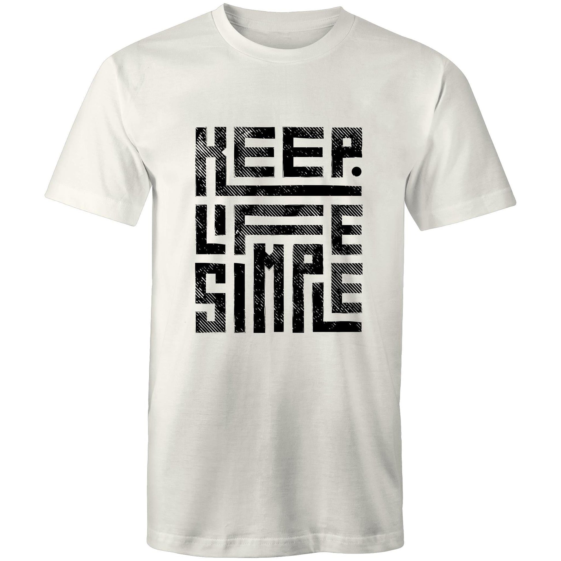 Mens T-Shirt Keep Life Simple 