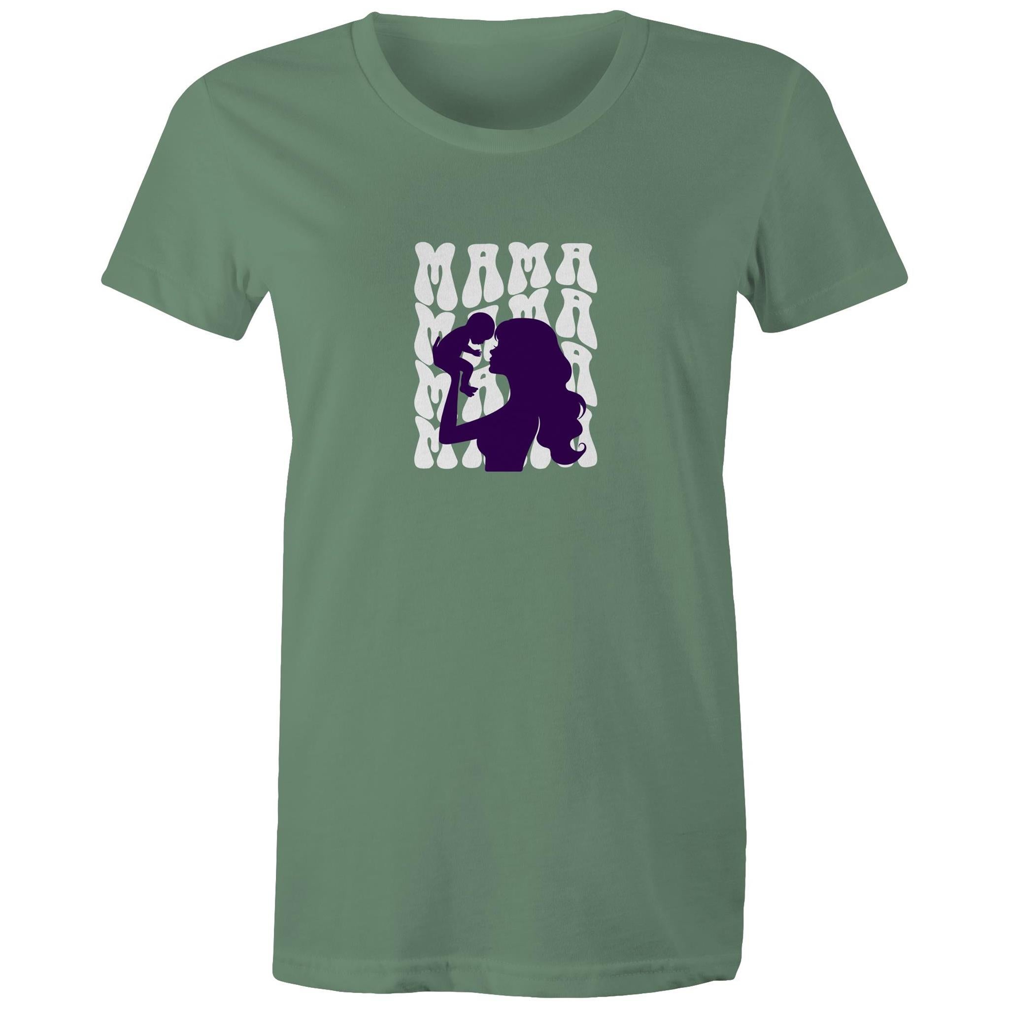 Women's Maple Tee Mama Print 
