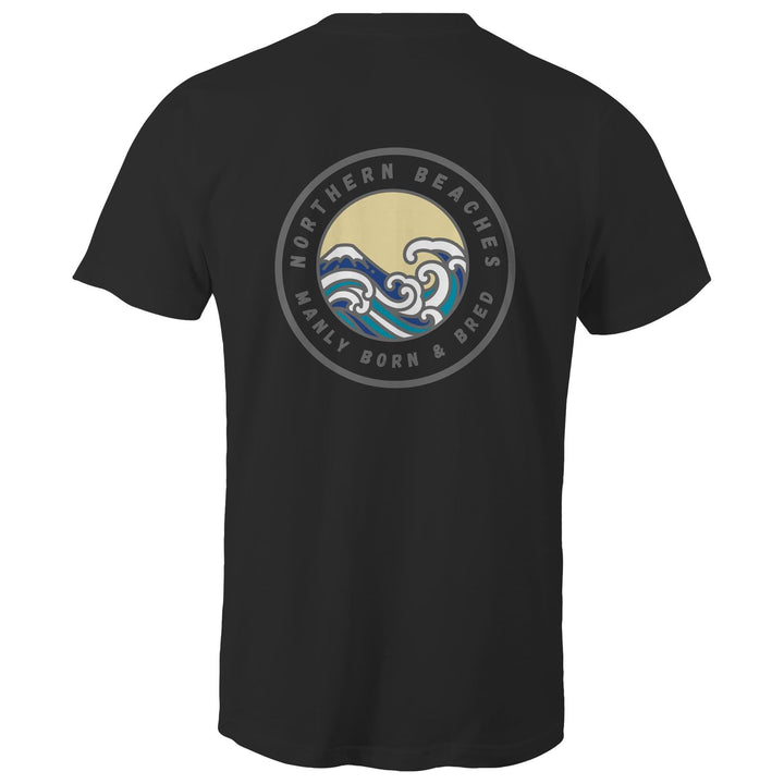 Manly Born and Bred Northern Beaches Sydney Australia Printed Logo T-Shirt Ogo Merch
