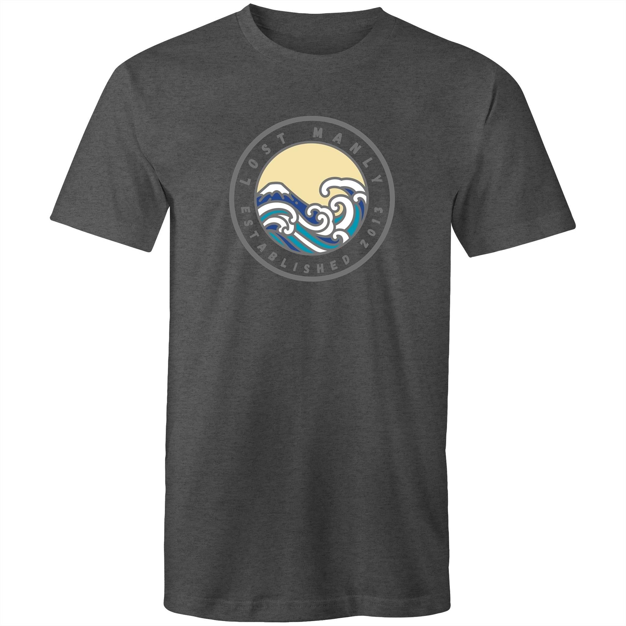 Lost Manly Northern Beaches Sydney Australia Printed Logo T-Shirt Ogo Merch