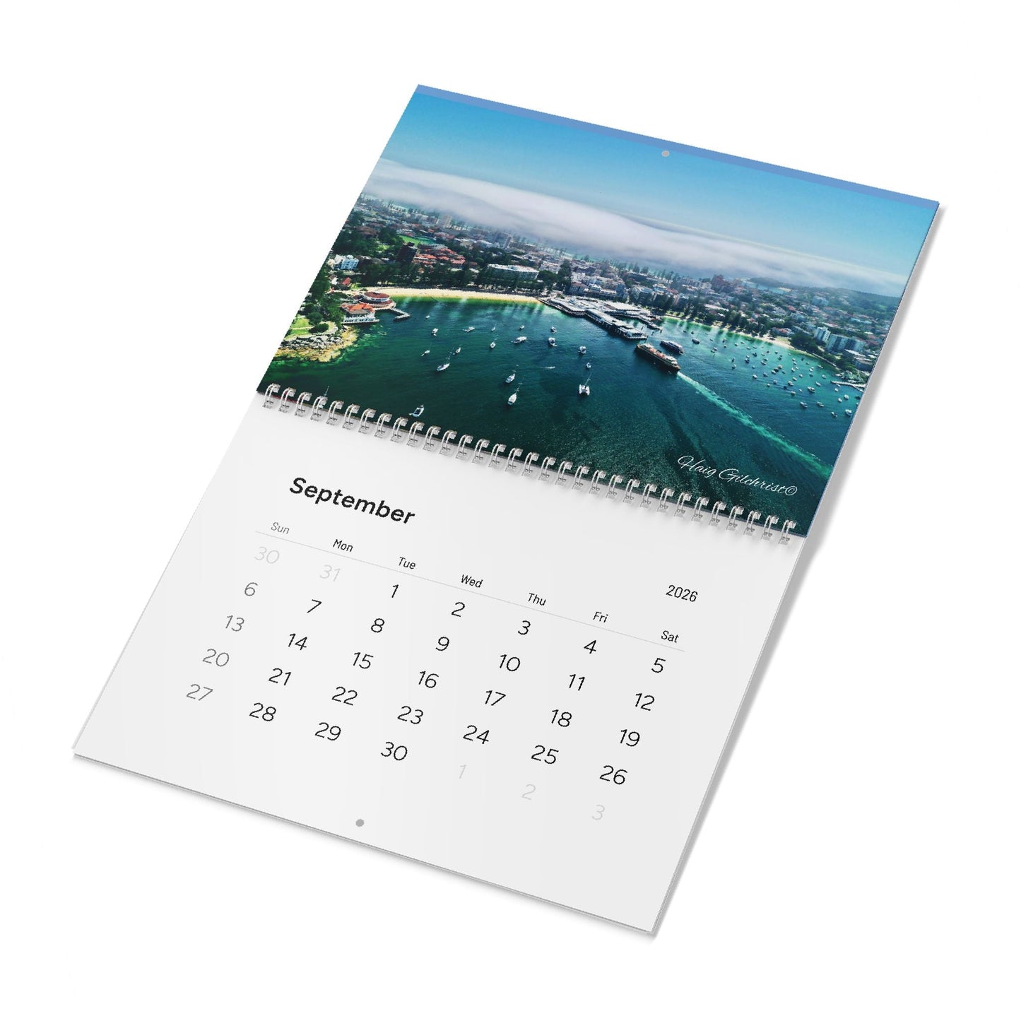 Northern Beaches of Sydney Wall Calendar 2026 