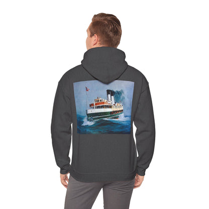 Dee Why Ferry by Phil Belbin Vintage Hoodie