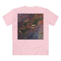 Northern Beaches Sydney Australia Whales at Long Reef Art Printed T-Shirt Printify