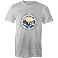 Mens Cotton T-Shirt Northern Beaches Collaroy logo - Lost Manly Shop